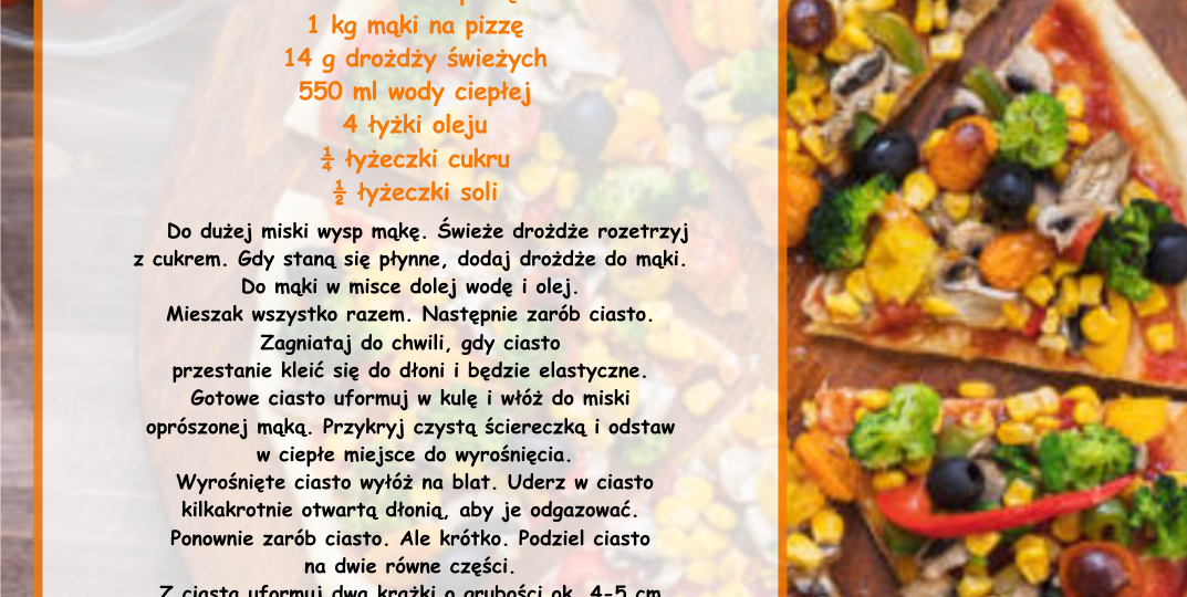 przepis na pizzę